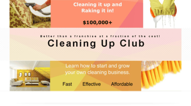 cleaningupclub.com
