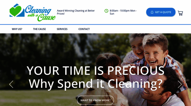 cleaningwithacause.com