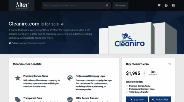 cleaniro.com