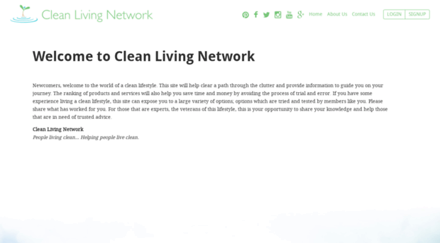 cleanlivingnetwork.com