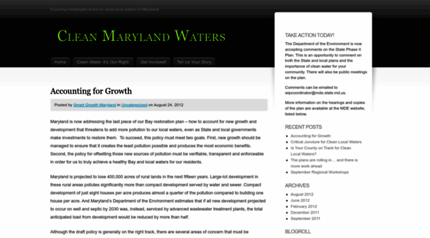 cleanmarylandwaters.wordpress.com