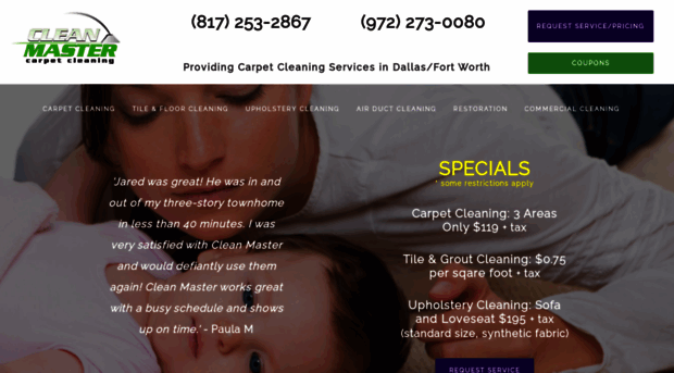 cleanmastercarpetcleaning.com