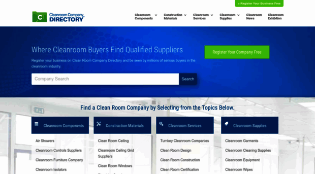 cleanroomcompanydirectory.com