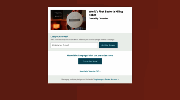 cleansebot.backerkit.com