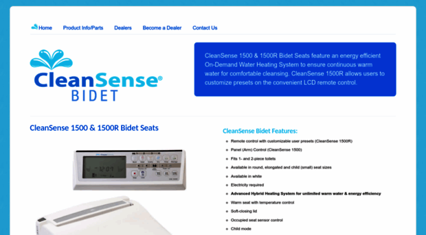 cleansensebidet.com