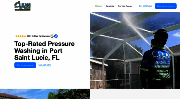 cleanspacepressurewashing.com