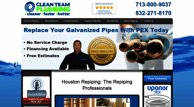 cleanteamrepipe.com