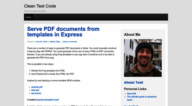 cleantestcode.wordpress.com