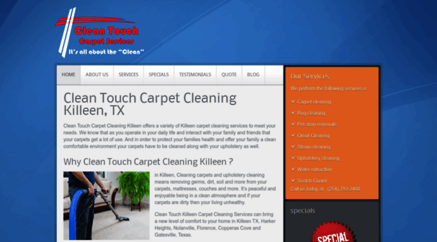 cleantouchcarpetservices.com