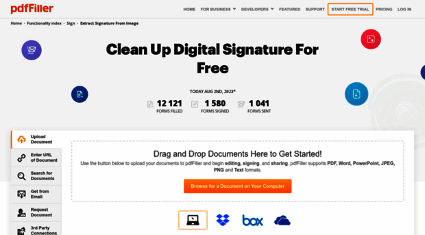 cleanup-digitalsignature.pdffiller.com