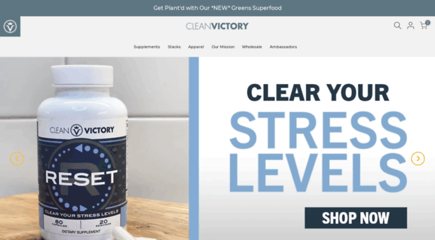 cleanvictorysupplements.com