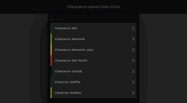 clearance-zdnet.com.com