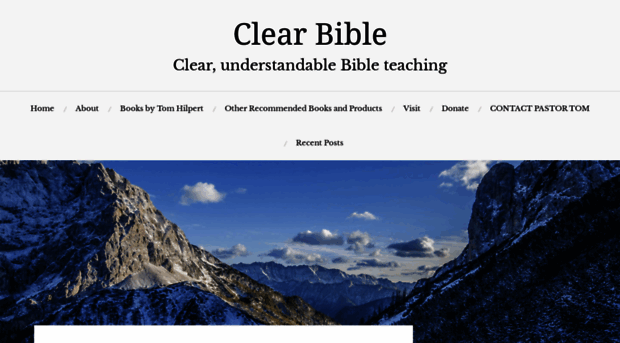 clearbible.blog