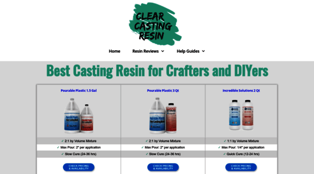 clearcastingresin.com