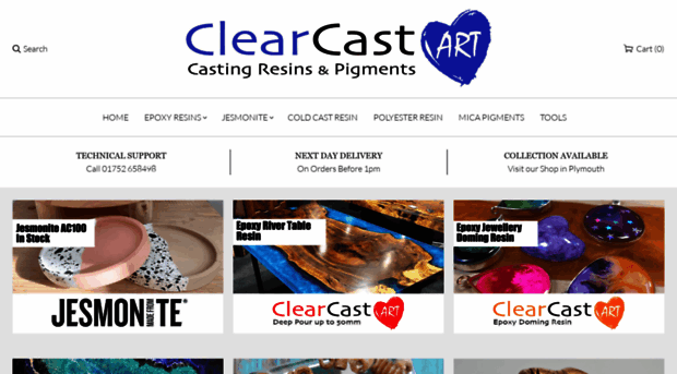 clearcastresins.co.uk