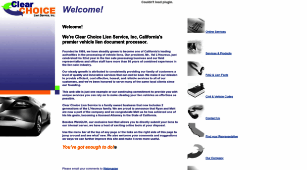 clearchoiceliens.com