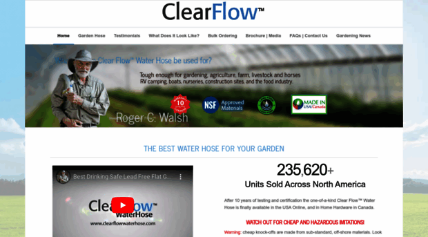 clearflowwaterhose.com