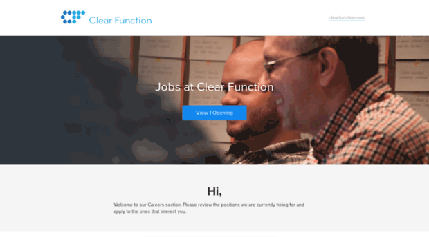 clearfunction.recruiterbox.com