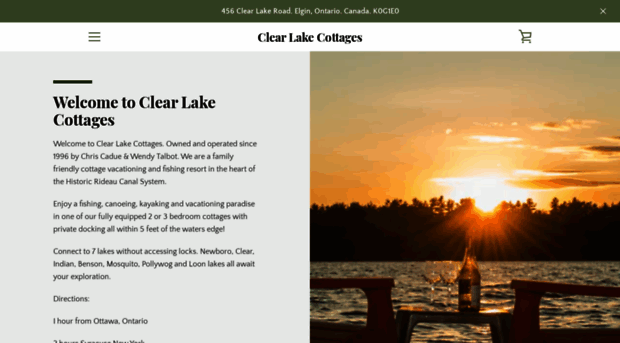 clearlakecottages.net