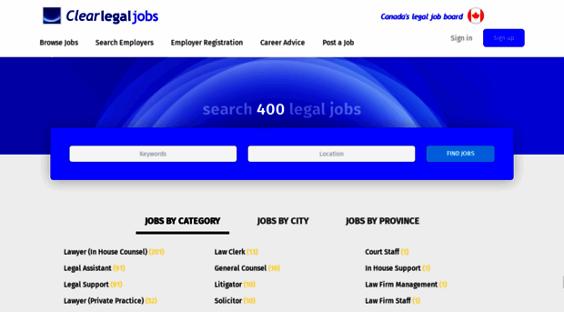 clearlegaljobs.com