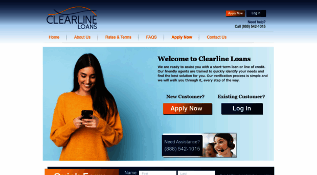 clearlineloans.com