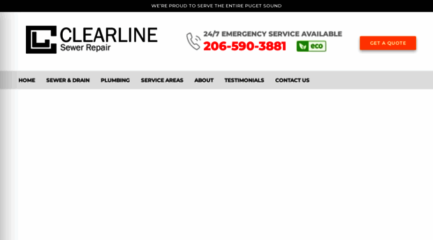 clearlinesewerrepair.com
