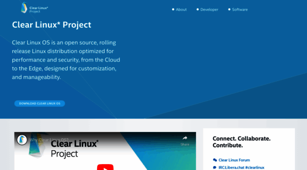 clearlinux.org