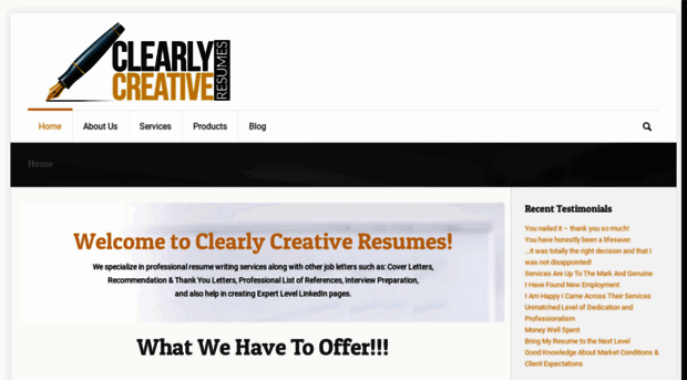 clearlycreativeresumes.com