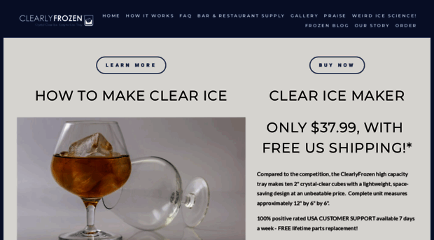 clearlyfrozen.com