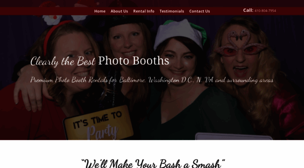 clearlythebestphotobooths.com