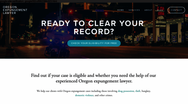clearmyrecordoregon.com