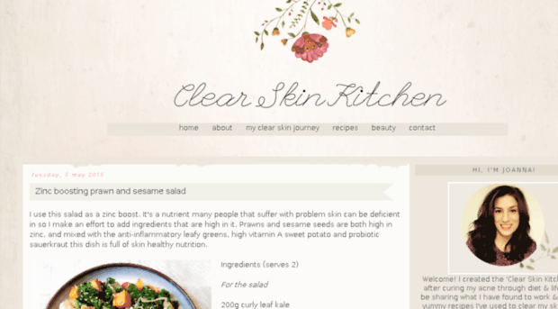 clearskinkitchen.com