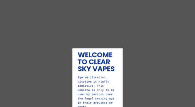 clearskyvapes.com