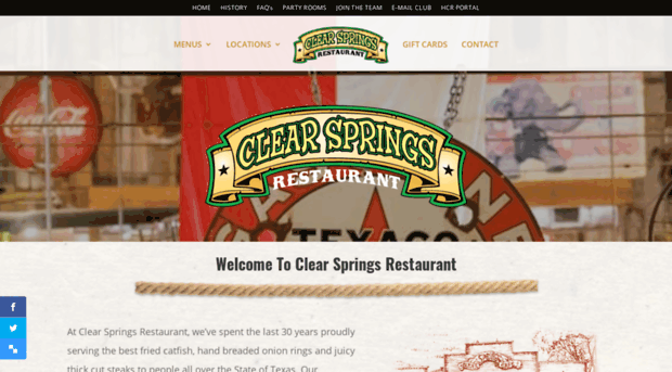 clearspringsrestaurant.com