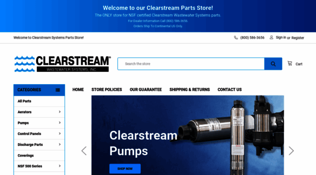 clearstreamparts.com