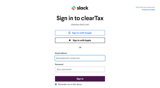 cleartax.slack.com