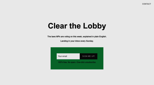 clearthelobby.co.uk