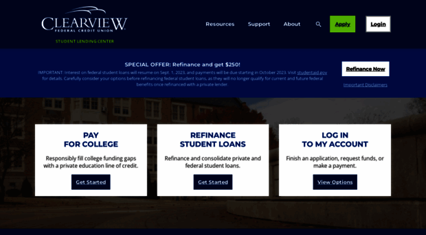 clearviewfcu.studentchoice.org