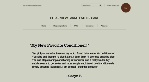 clearviewleathercare.com