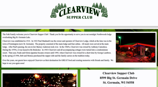 clearviewsupperclub.com