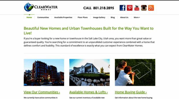 clearwaterhomesutah.com