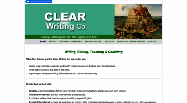 clearwriting.com