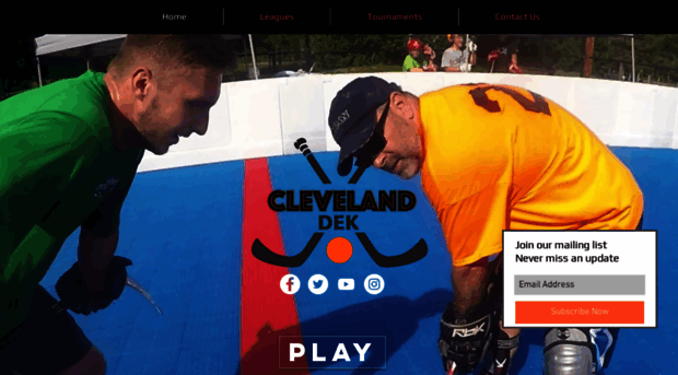 cledekhockey.com