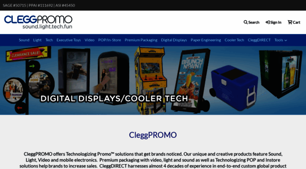 cleggpromo.com