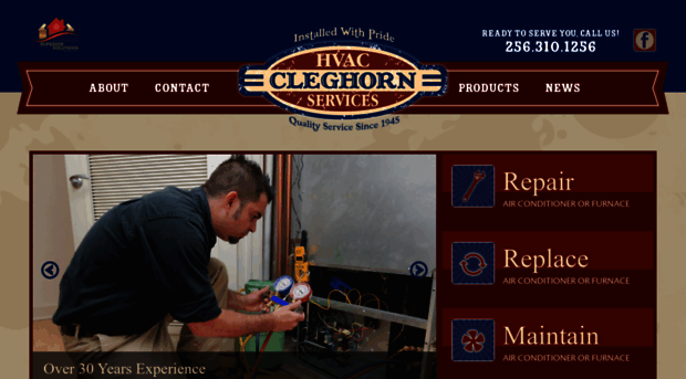 cleghornhvac.com