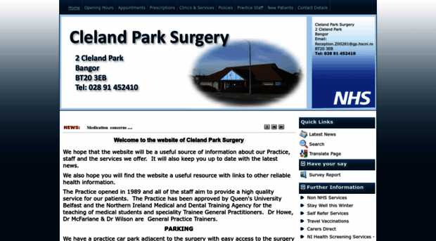 clelandparksurgery.co.uk