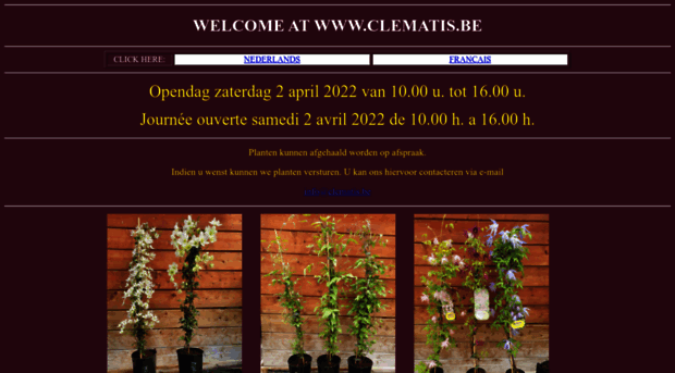 clematis.be