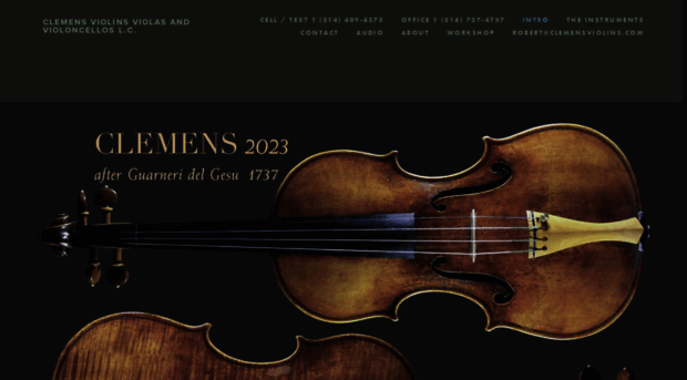 clemensviolins.com