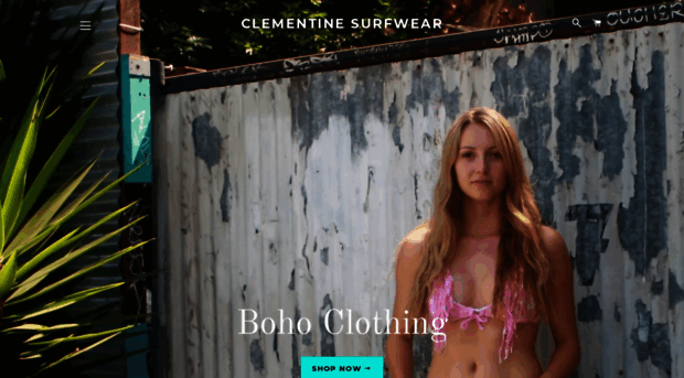 clementinesurfwear.com