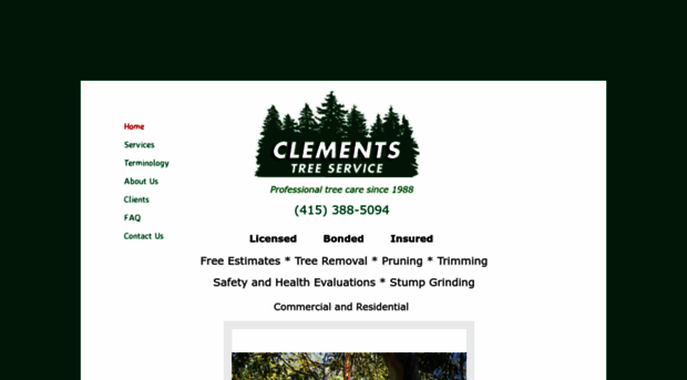 clementstreeservice.com